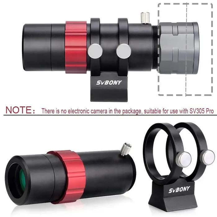 SVBONY Lunette guidage compacte ultra-mini 30mm f/4 - Pour caméras SV165 SV305 ZWO guidage automatique astro