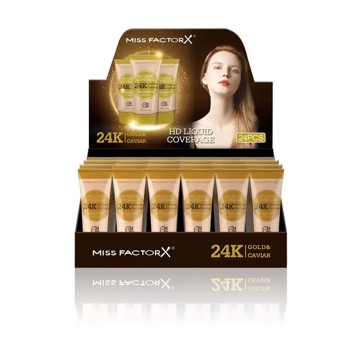 Ensemble de fond de teint liquide, crème BB, semi-correcteur, hydratant, longue durée, lumière blanc