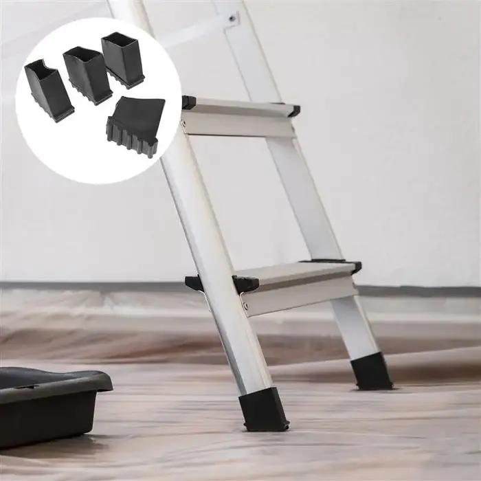 Couvre-pieds d'échelle polyvalents, 4 pièces, couvre-jambes d'échelle, coussinets d'échelle antidéra