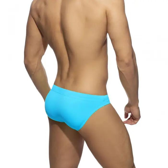 Slip de bain Sexy pour hommes, couleur unie, pantalon de plage, surf, taille basse, planche de surf,