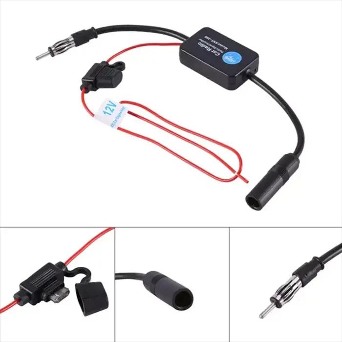 Amplificateur de Signal FM universel, antenne de voiture Anti-interférence, Radio, Booster FM univer