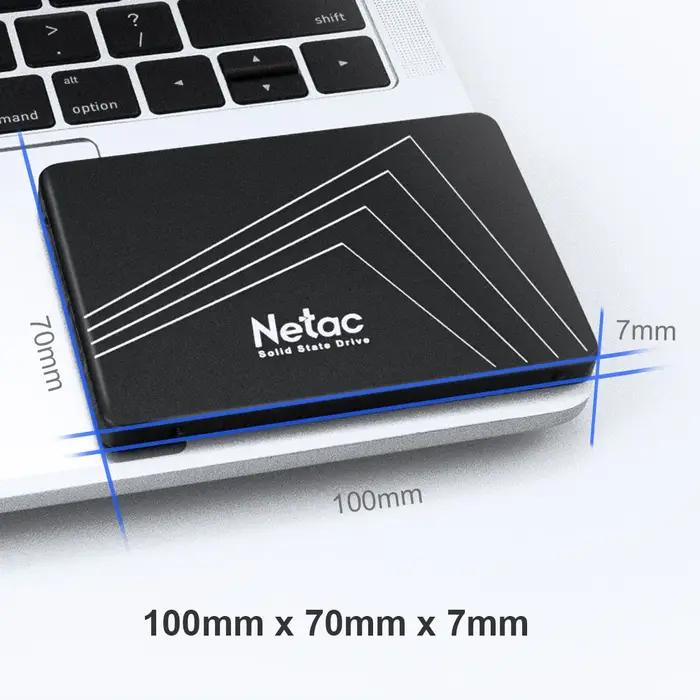 Netac SSD 4 to 2 to 1 to 2.5 pouces SATA3 128 go 256 go 512 go SSD disque dur HDD disque SSD interne