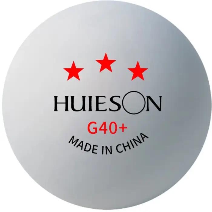 Huieson balles de Ping-Pong professionnelles 3 étoiles ABS + nouveau matériau balles de Tennis de Ta