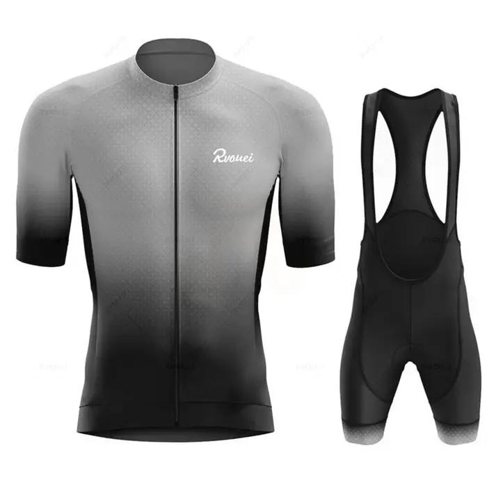 Maillot de cyclisme 2025 Pro Team Rvouei hommes Bicicleta ensemble course vélo vêtements costume res