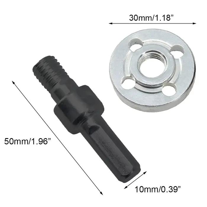 Perceuse électrique de 10mm pour meuleuse d'angle, ensemble de convertisseur de bielle, adaptateur d