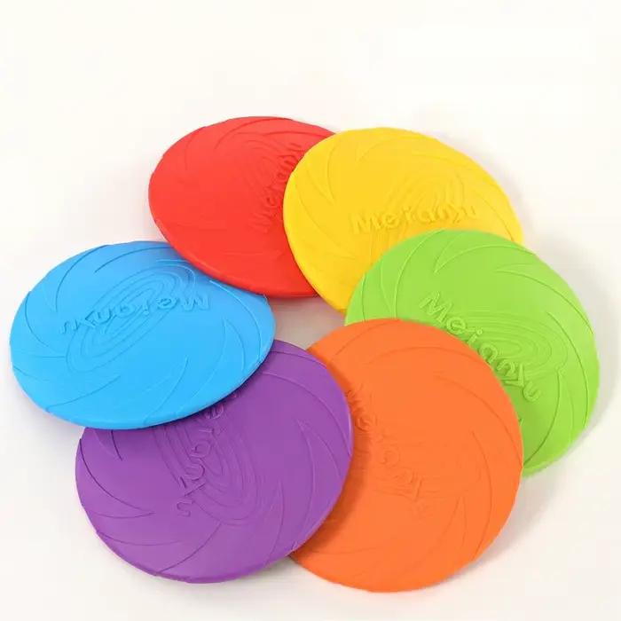 Jouets de disque volant pour chiens, vissés, traités, degré de morsure, multifonctions, jouets d'ent
