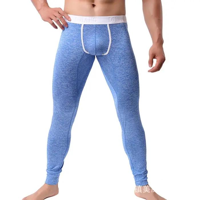 Pantalons thermiques pour homme sous-vêtements bas collants vêtements thermiques de nuit caleçons pour hiver activités de plein air occasions spéciales