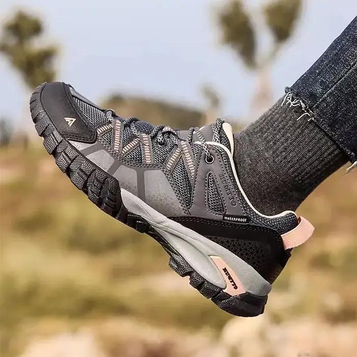Chaussures de randonnée femmes résistantes à l'usure - baskets outdoor pour trekking et escalade