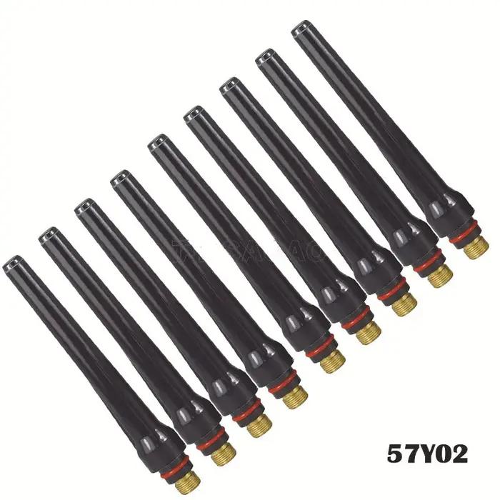 Capuchon arrière Long pour soudage TIG 57Y02, 5 pièces/10 pièces, pour torche de soudage TIG wp 17 1