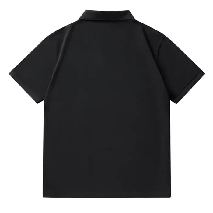 Polo hommes grande taille 1XL-7XL 110-175kg Polo à manches courtes t-shirt Polos amples hauts surdim