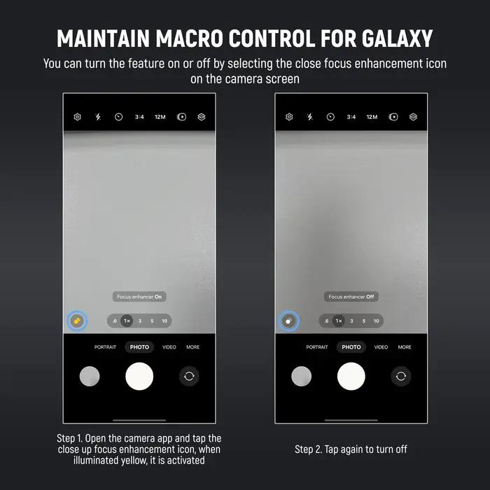 NEEWER HD 60mm téléobjectif grossissement 2X pour iPhone 15 pro Max/Samsung/Xiaomi coque de téléphon