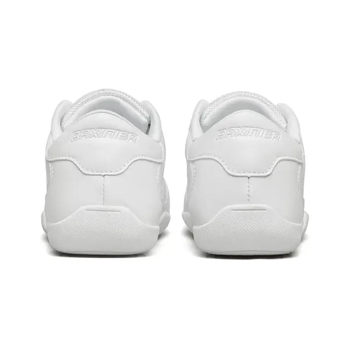 BAXIN16-Girls Cheer Shoes, White Cheerleading Dance Shoes, Kids 202 letic Training, Tennis Shoes, Yo