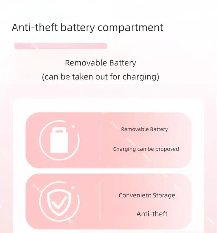 Vélo Électrique Cargo Tricycle Étanche Batterie Amovible avec Paniers pour Adultes Occasions Spéciales