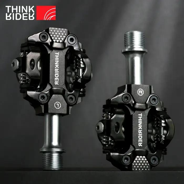 ThinkRider-Pédale de vélo étanche coordonnante, pédales éventuelles D ultralégères, 3 roulements sce