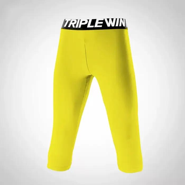 Collants Capri 3/4 pour enfants sport - Football basket fitness garçon fille J8