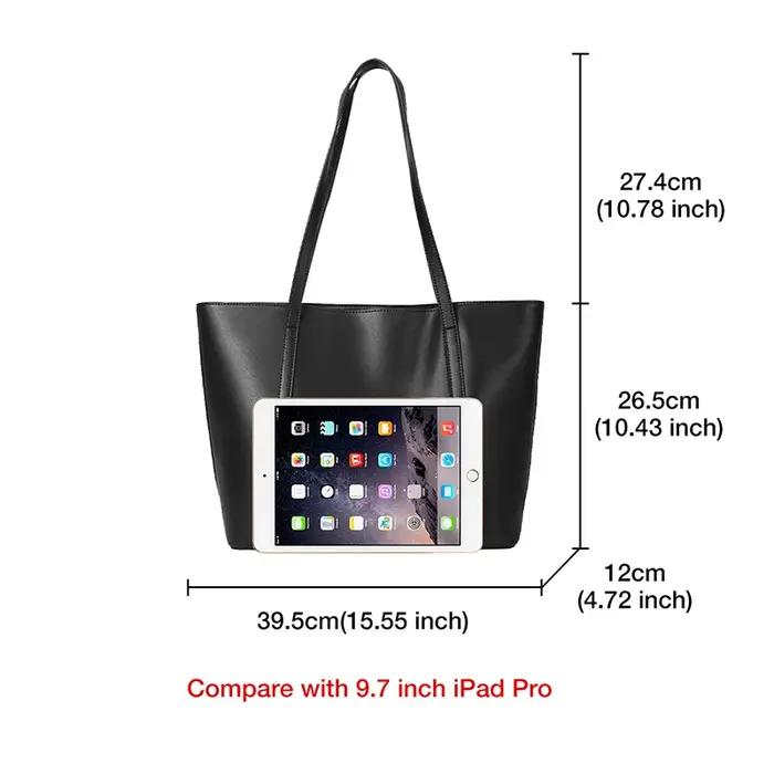FOXER sac à bandoulière en croûte de cuir pour femmes Simple grande capacité fourre-tout dame classi