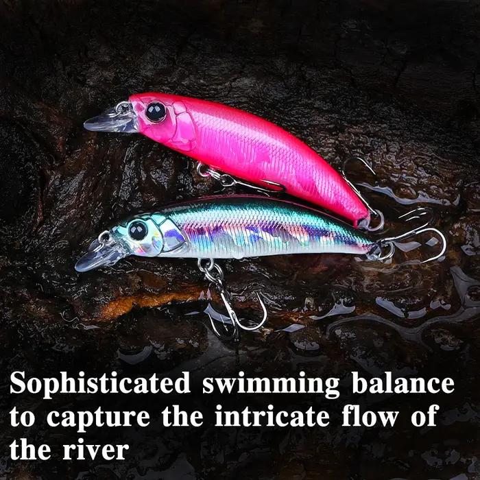 TSURINOYA DW107 leurre de pêche méné coulant nouveau modèle 60mm 6.5g appâts durs artificiels truite