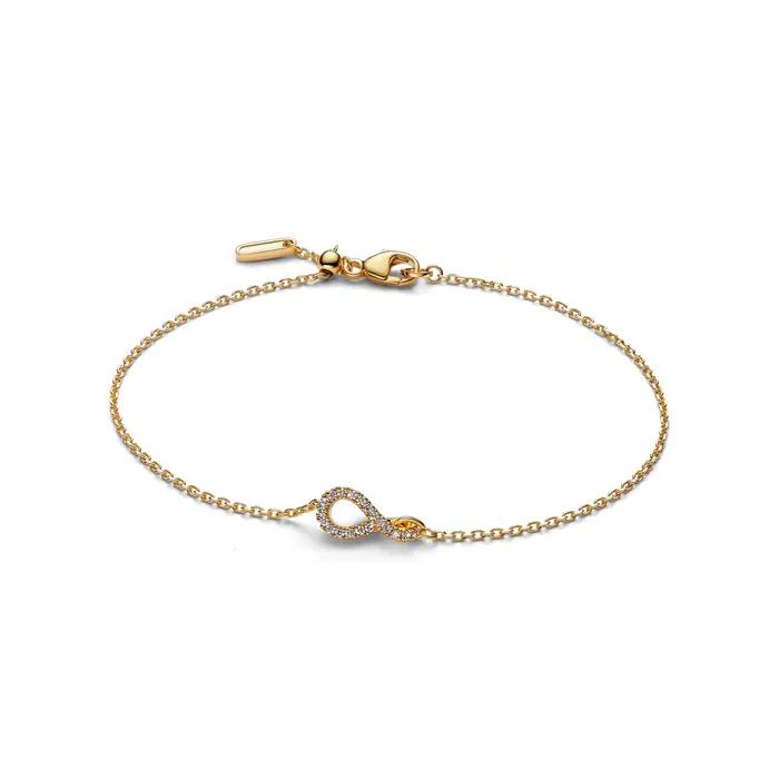Bracelet en argent sterling 925% de luxe, maille tubulaire ronde en forme de cœur, serti de zircons,