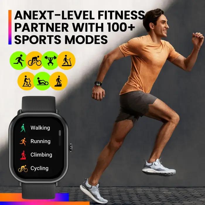 Zeblaze-Montre intelligente d'appel vocal pour hommes et femmes, GTS 3 Pro, Ultra-Big HD, Écran AMOL