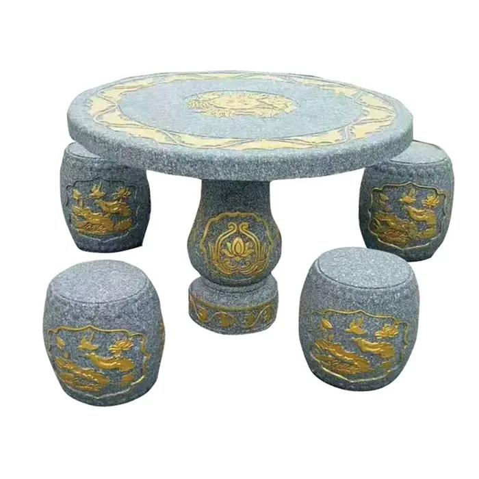 Moule concret en plastique de chaise de table d'ABS pour la décoration de jardin de parc
