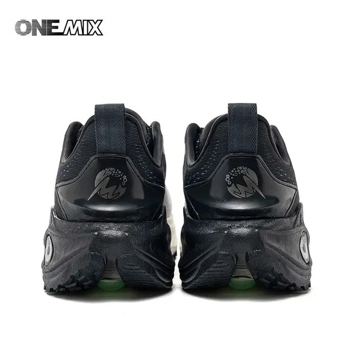 Chaussures de course homme O-resilio amorti antidérapant respirantes sneakers plein air marche baskets polyvalentes pour coureurs et marcheurs