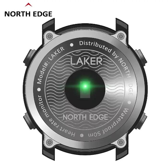 NORTH EDGE hommes montre intelligente moniteur de fréquence cardiaque femmes Smartwatch natation cou