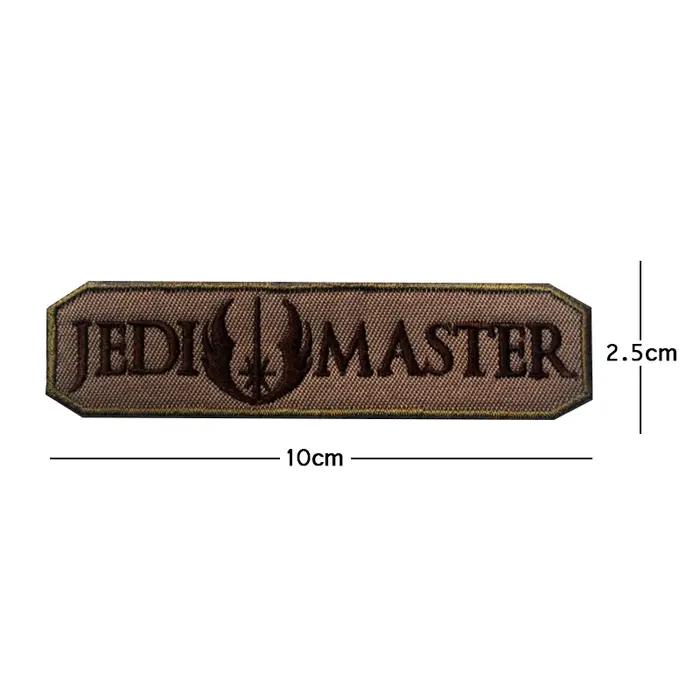 JEDI MASTER WINNING brodé crochet boucle badge tissu autocollants armée tactique Patch sac à dos cha