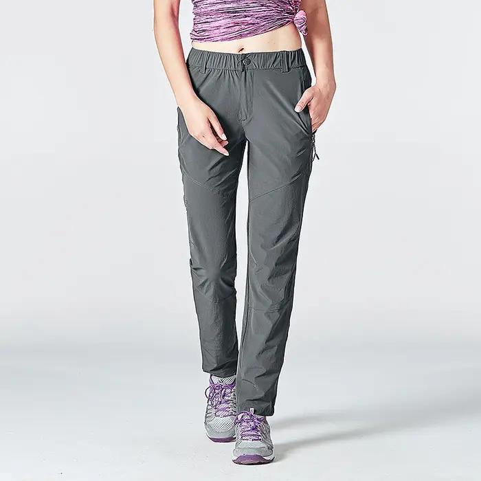 LNGXO femmes pantalons de randonnée été séchage rapide en plein air Camping escalade Trekking pantal