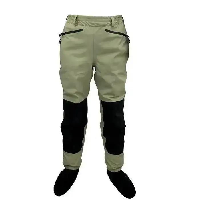 3 couches respirant imperméable à l'eau pêche à la mouche taille cuissardes bas haut pantalon Wader