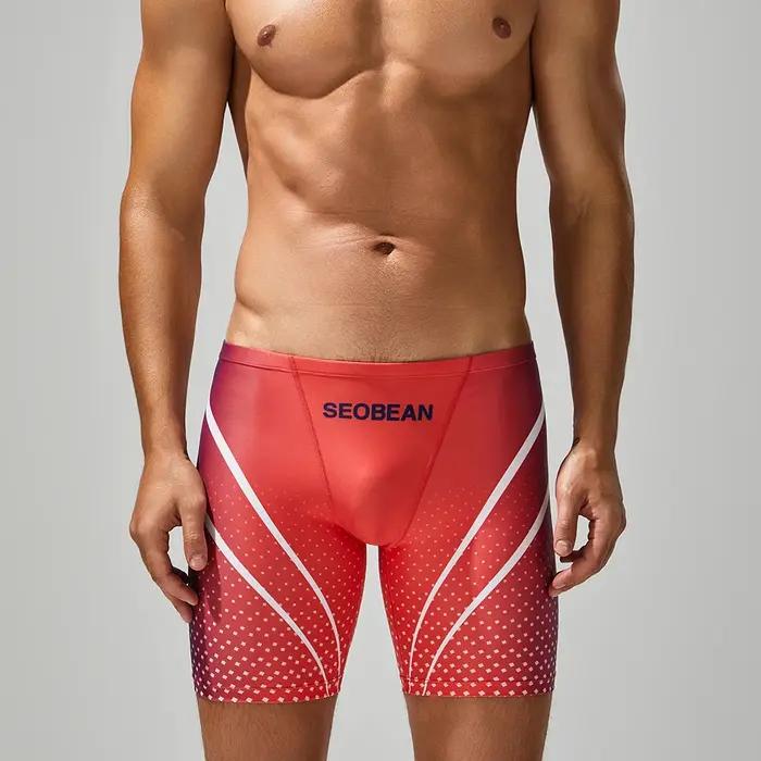 Maillot de bain court à séchage rapide pour hommes, compétition de Surf sur la plage, maillot de bai
