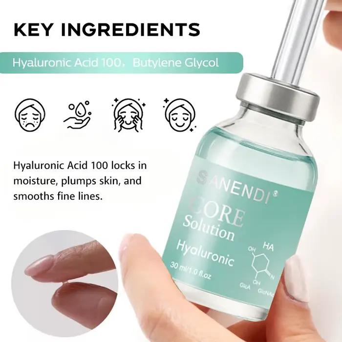 Sanendi CORE vitamine K acide hyaluronique cellules de tige Dr.Pen sérum pour Peptide Facial Skinboo