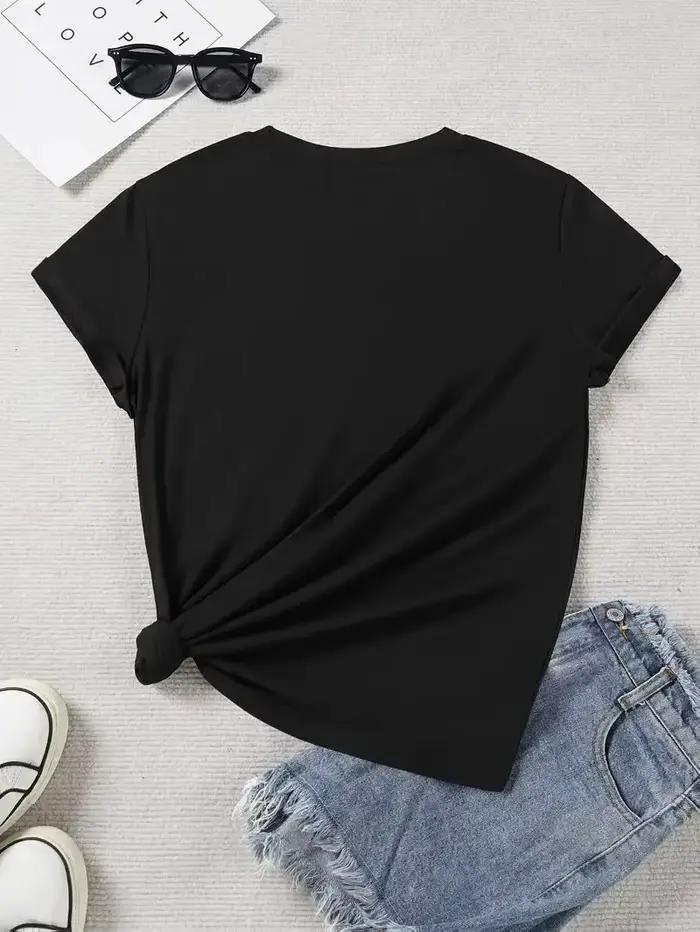 T-shirt graphique architectural esthétique Casablanca, T-shirt décontracté à col rond et manches cou