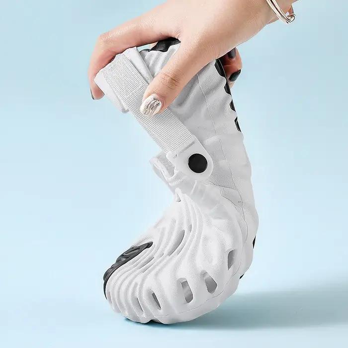 Sandales à semelle épaisse pour hommes, chaussures de plage à semelle souple pour sports de plein ai