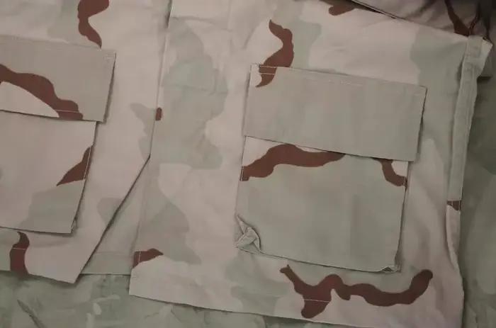 Uniforme combat désert TOM DCU tactique : camouflage plein air entraînement chasse