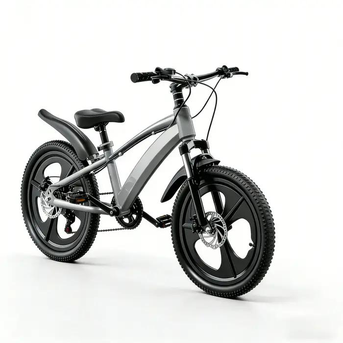 Vélo de montagne de 20 pouces pour enfants, vélo à pneus larges à 7 vitesses, adapté aux garçons et