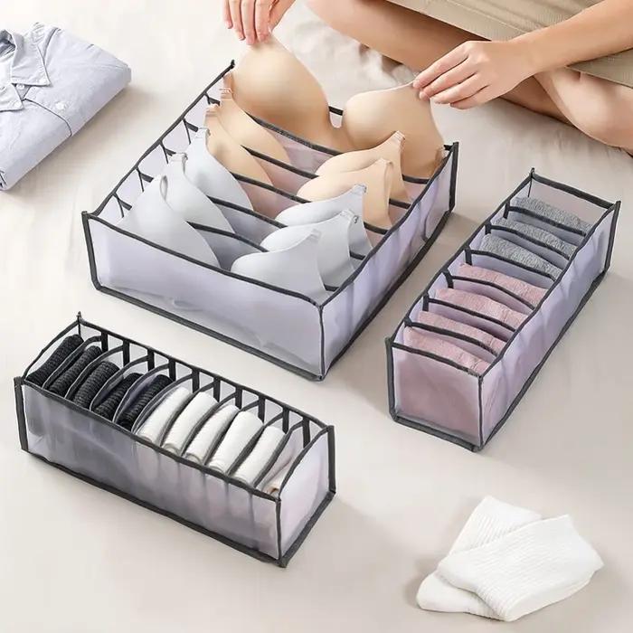 Organisateur de sous-vêtements, armoires à vêtements, boîte de placard, organisateurs de chambre, ti