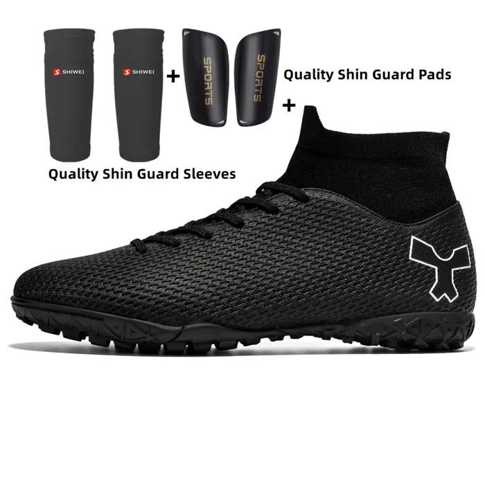 Crampons football homme unisexes qualité - Chaussures football garçons bottes société sportives