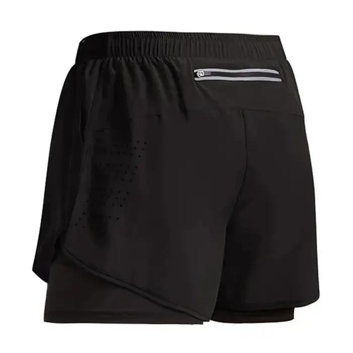 Shorts d'entraînement 2-en-1 homme 2026 - Séchage rapide pour gym