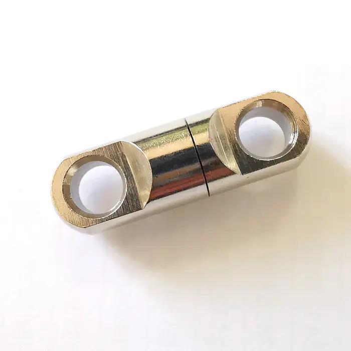 DNDYUJU 10 pièces émerillons solides pour anneau de pêche colonne roulement rotatif émerillons hameç