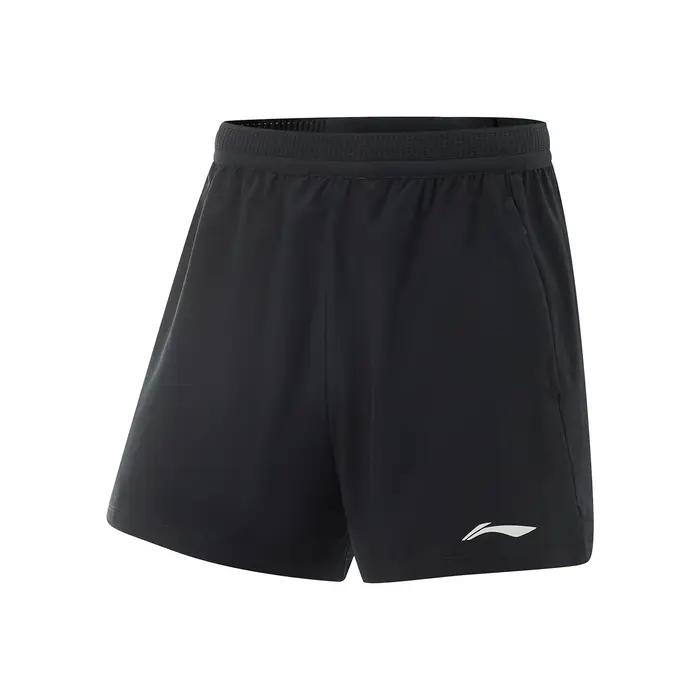 Li-ning short de course pour hommes à sec respirant réfléchissant 88% Polyester 12% élasthanne coupe