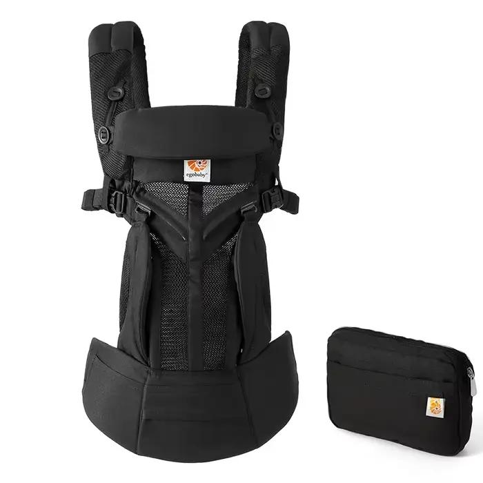 Egobaby-Sac à dos ergonomique respirant en coton Omni Baby Electrolux, support initié, ceinture à la