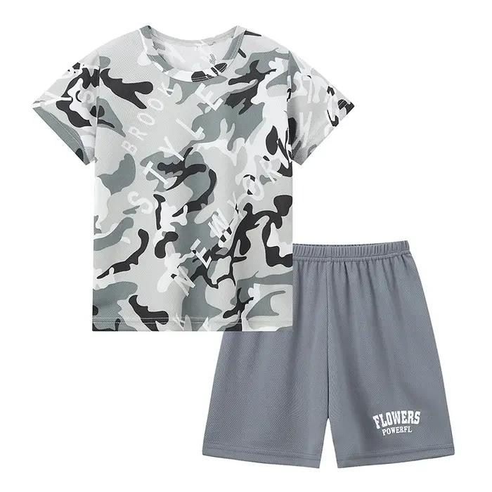 Combinaison de Camouflage multicolore à séchage rapide, 2/6 paquets, pour enfants d'été, garçons, sp