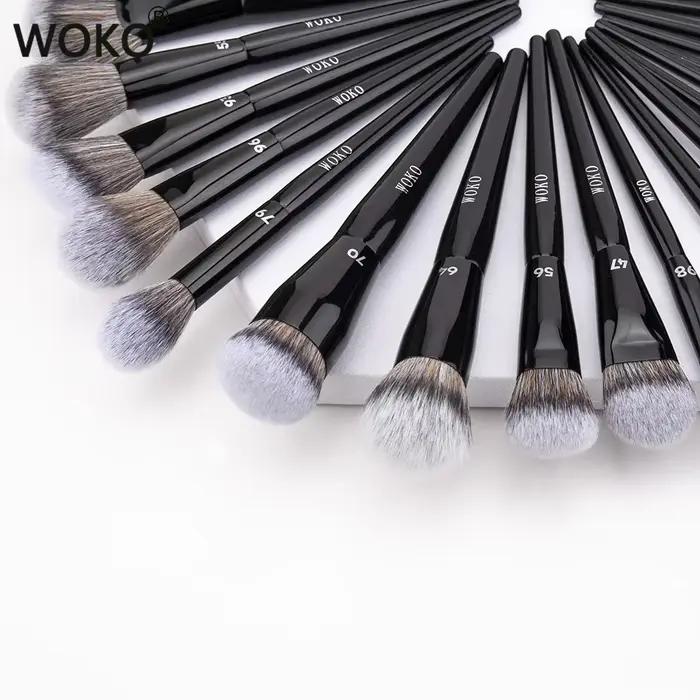 Fond de teint professionnel poudre surligneur Contour crème Blush pinceaux de maquillage correcteur