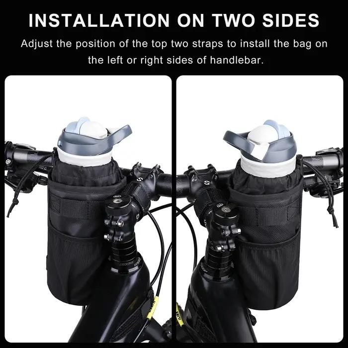 Bal inowalk-Poudres de poche pour bouteille d'eau de vélo, sac à outils de guidon, accessoires de vé