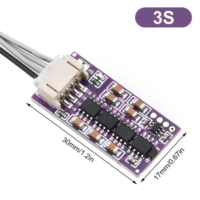 Batterie au Lithium Li-ion Lifepo4 LTO 3S 4s 5s 6s 8s 14s 17s 21s, égaliseur actif, carte d'équilibr