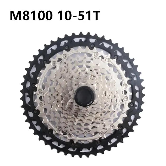 Groupe transmission SHIMANO DEORE XT M8100 M8120 12 vitesses VTT - Cassette 45T 51T dérailleur manettes