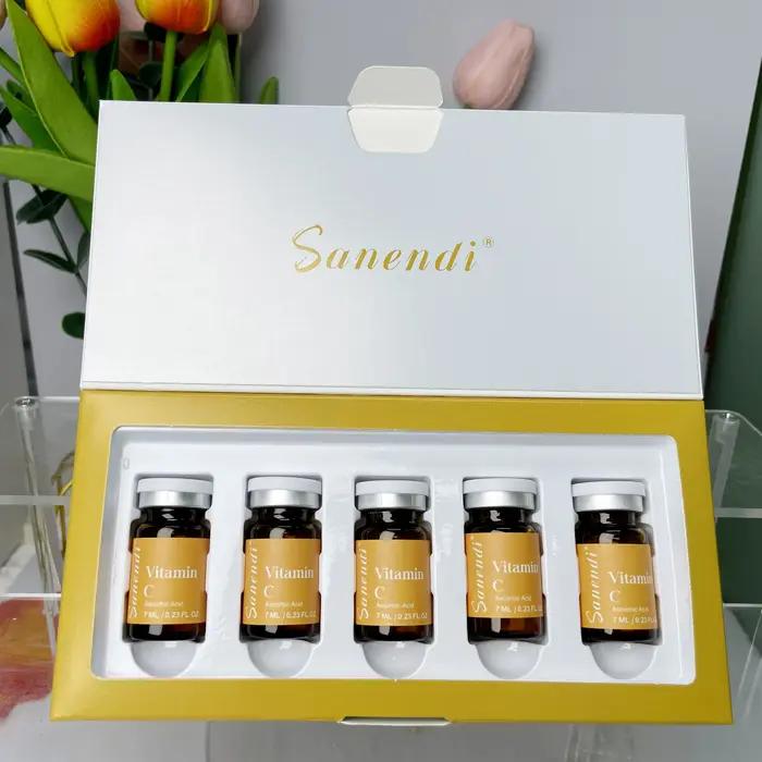 Sérum 6-en-1 PDRN GS-H Acide Hyaluronique Vitamine C Essence Collagène Coréen Soin Hydratant Visage