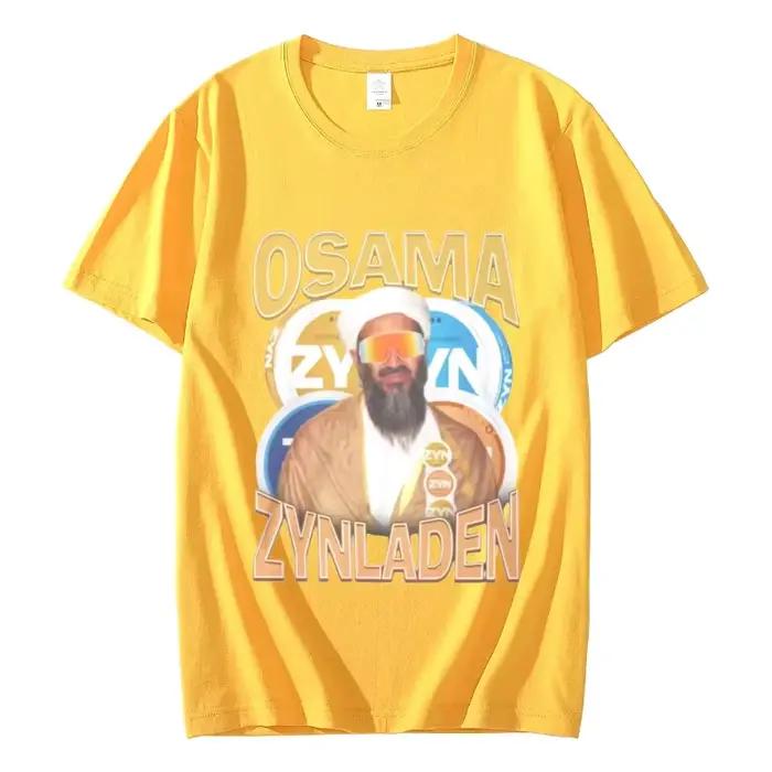 T-shirts graphiques vintage Osama Zynladen, vêtements tendance, t-shirt à manches courtes, t-shirts
