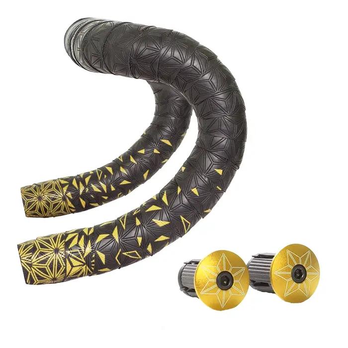 Ruban de barre de vélo de route Super collant Kush Star Fade bande de barre EVA/PU vélo anti-dérapan