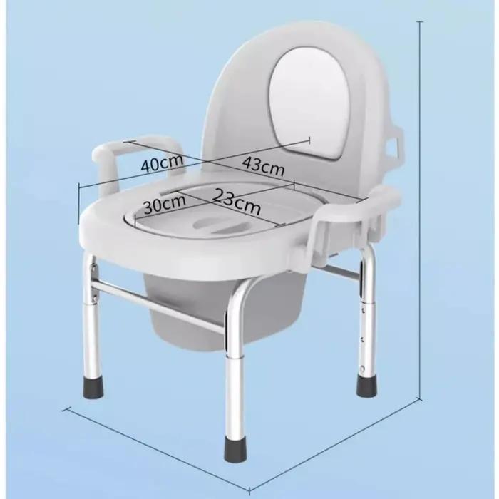 Chaise de toilette Mobile pour femmes enceintes âgées, Commode de chevet, siège de pot Portable anti
